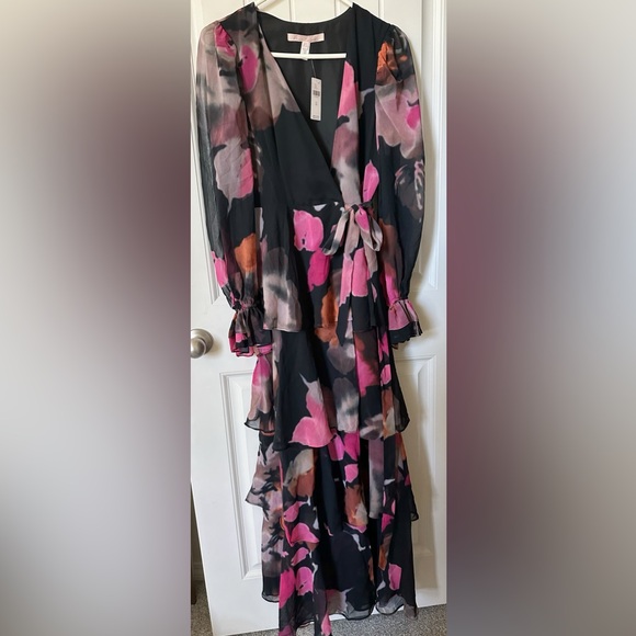 Anthropologie Hutch Bardot Wrap Maxi Dress - Picture 5 of 10